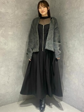 「31 Sons de mode（トランテアン　ソン　ドゥ　モード）のアイテム」を使った、31sdmpressさん（レディース・157cm）の秋コーディネート