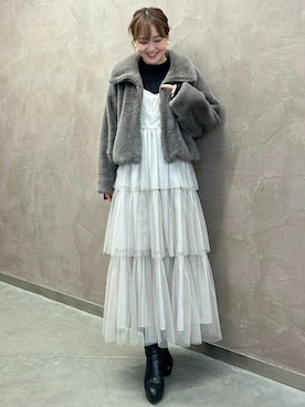 「31 Sons de mode（トランテアン　ソン　ドゥ　モード）のアイテム」を使った、31sdmpressさん（レディース・158cm）の秋コーディネート