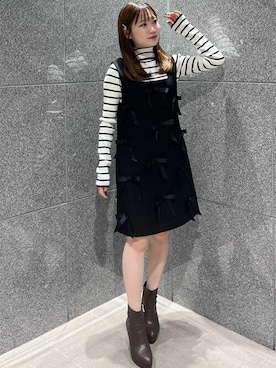「31 Sons de mode（トランテアン　ソン　ドゥ　モード）のアイテム」を使った、31sdmpressさん（レディース・150cm）の秋コーディネート
