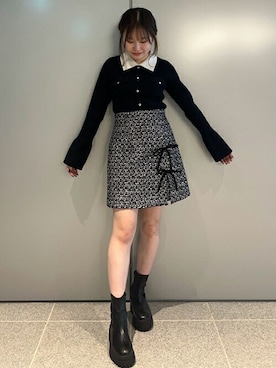 「31 Sons de mode（トランテアン　ソン　ドゥ　モード）のアイテム」を使った、31sdmpressさん（レディース・150cm）の秋コーディネート