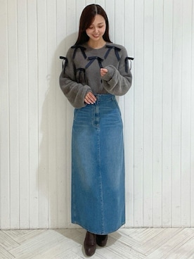 「31 Sons de mode（トランテアン　ソン　ドゥ　モード）のアイテム」を使った、31sdmpressさん（レディース・156cm）の秋コーディネート