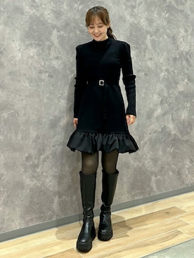 「31 Sons de mode（トランテアン　ソン　ドゥ　モード）のアイテム」を使った、31sdmpressさん（レディース・158cm）の秋コーディネート