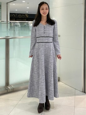「31 Sons de mode（トランテアン　ソン　ドゥ　モード）のアイテム」を使った、31sdmpressさん（レディース・156cm）の冬コーディネート