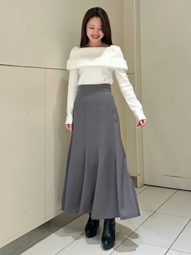 「31 Sons de mode（トランテアン　ソン　ドゥ　モード）のアイテム」を使った、31sdmpressさん（レディース・155cm）の冬コーディネート