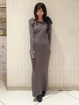 「31 Sons de mode（トランテアン　ソン　ドゥ　モード）のアイテム」を使った、31sdmpressさん（レディース・148cm）の冬コーディネート