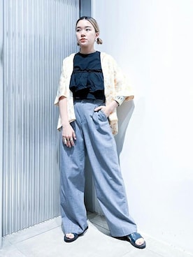 OMICHIさん（レディース・162cm）の夏コーディネート