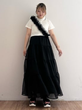 れいなさん（レディース・156cm）の夏コーディネート