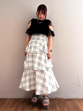 れいなさん（レディース・156cm）の夏コーディネート