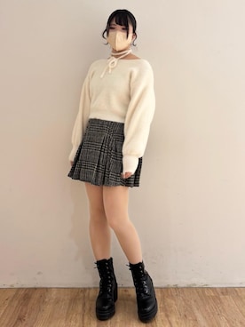 れいなさん（レディース・156cm）の冬コーディネート