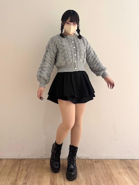 「仙台」｜れいなさん（レディース・156cm）の冬コーディネート