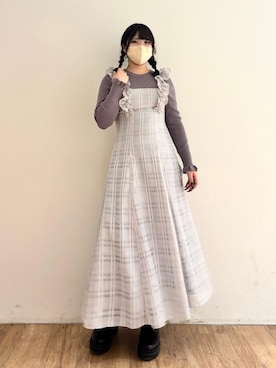 「仙台」｜れいなさん（レディース・156cm）の冬コーディネート