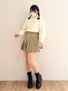 「仙台」｜れいなさん（レディース・156cm）の冬コーディネート