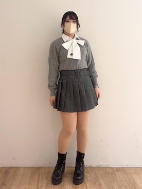 「仙台」｜れいなさん（レディース・156cm）の冬コーディネート