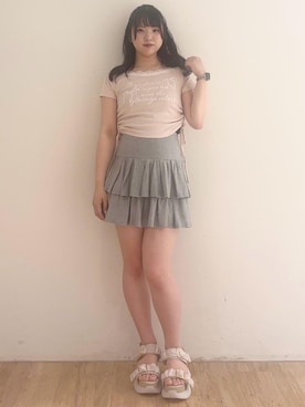 「仙台」｜れいなさん（レディース・156cm）の夏コーディネート