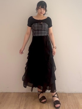 「仙台」｜れいなさん（レディース・156cm）の夏コーディネート
