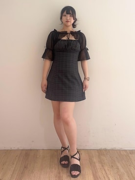 「仙台」｜れいなさん（レディース・156cm）の夏コーディネート