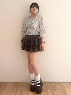 れいなさん（レディース・156cm）の夏コーディネート