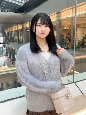 「ブルべ夏」｜れいなさん（レディース・156cm）の秋コーディネート