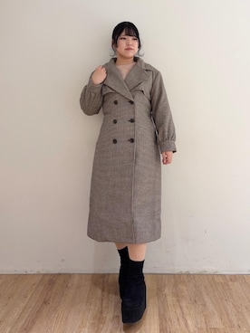 れいなさん（レディース・156cm）の秋コーディネート