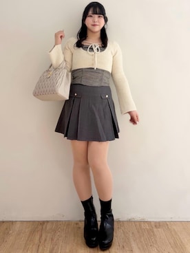 れいなさん(レディース・156cm)の冬コーディネート