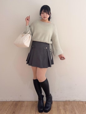 れいなさん(レディース・156cm)の冬コーディネート