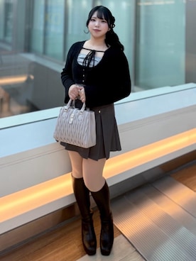 れいなさん(レディース・156cm)の冬コーディネート