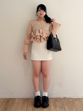 れいなさん(レディース・156cm)の冬コーディネート