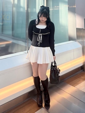 「仙台」｜れいなさん（レディース・156cm）の春コーディネート