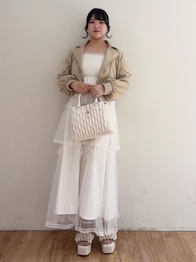 「仙台」｜れいなさん（レディース・156cm）の春コーディネート