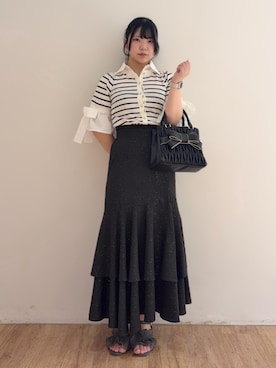 「MAJESTIC LEGON」｜れいなさん（レディース・156cm）の春コーディネート