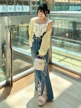 れいなさん(レディース・156cm)の夏コーディネート