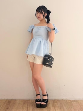 れいなさん(レディース・156cm)の夏コーディネート