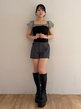 れいなさん（レディース・156cm）の夏コーディネート
