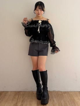 れいなさん（レディース・156cm）の夏コーディネート