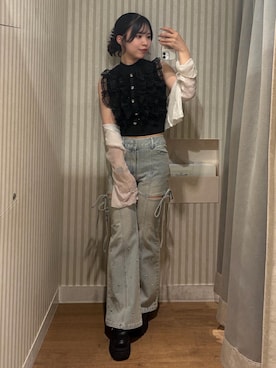 れいなさん（レディース・156cm）の夏コーディネート