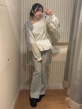 れいなさん（レディース・156cm）の夏コーディネート