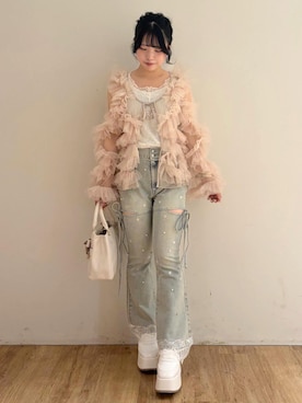 れいなさん（レディース・156cm）の夏コーディネート