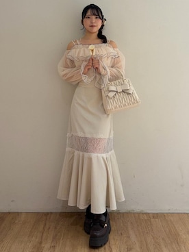 「MAJESTIC LEGON」｜れいなさん（レディース・156cm）の夏コーディネート