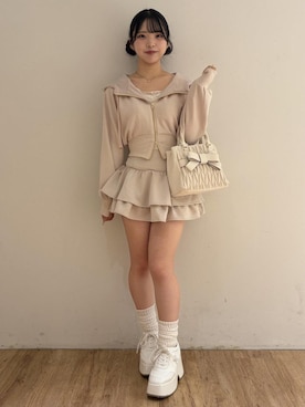 れいなさん（レディース・156cm）の秋コーディネート