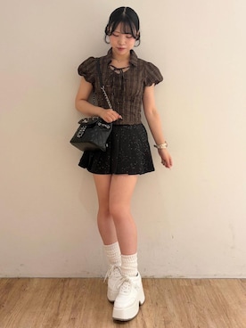 「標準身長」｜れいなさん（レディース・156cm）の秋コーディネート