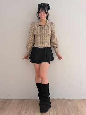 れいなさん（レディース・156cm）の秋コーディネート
