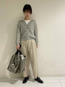 「Jack Gomme（ジャックゴム）のアイテム」を使った、honomiさん（レディース・162cm）の冬コーディネート