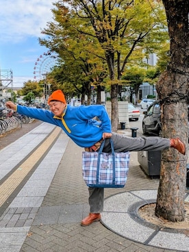 「アイテム（その他トップス）」を使った、utsさん（メンズ・171cm）の秋コーディネート