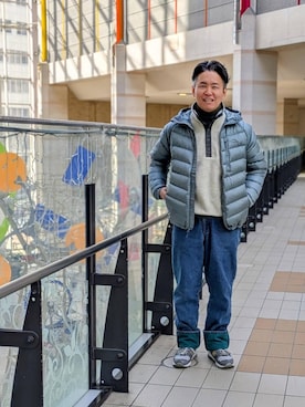 「L.L.Bean（エルエルビーン）のアイテム」を使った、utsさん（メンズ・171cm）の冬コーディネート