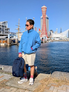 「L.L.Bean（エルエルビーン）のアイテム」を使った、utsさん（メンズ・171cm）の春コーディネート