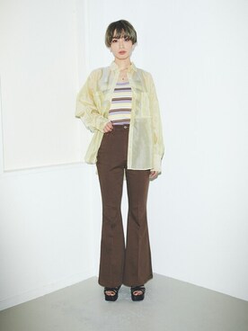 SLY officialさん（レディース・160cm）の春コーディネート