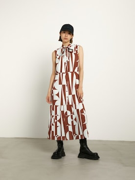 「THROW by SLY（スローバイスライ）のアイテム（帽子）」を使った、SLY officialさん（レディース・163cm）の夏コーディネート