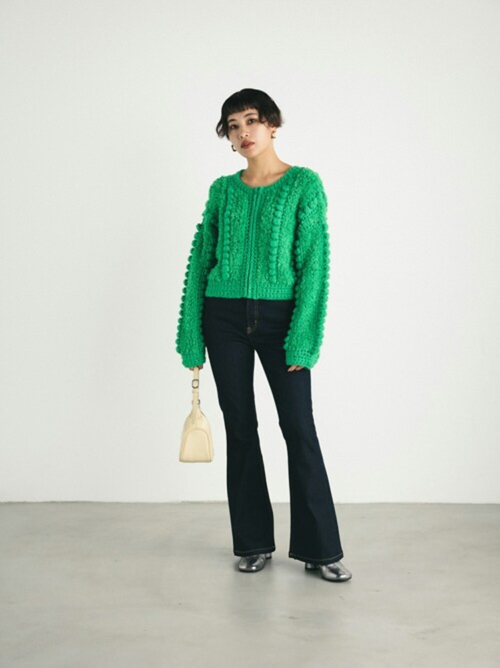 SLY（スライ）の「LIMITED ITEM PON PON FLUFFY LG BZ ポンポン