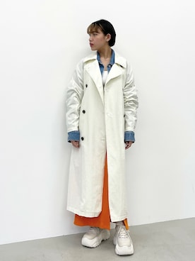 「オープントゥブーツ」｜SLY officialさん（レディース・159cm）の冬コーディネート