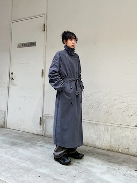 SLY(スライ)の「DAMAGE TRENCH COAT ダメージ トレンチ コート SLY(スライ)の「DAMAGE TRENCH COAT ダメージ トレンチ コート